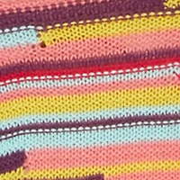 Striped Crochet Halter Maxi Dress