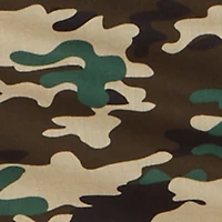 Drawstring High Waisted Camo Pencil Skirt