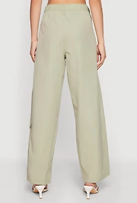 Wide Leg Cargo Pocket Pants