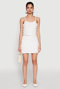 3D Flower Cropped Cami