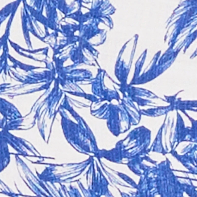 Tropical Toile de Jouy Tube Top