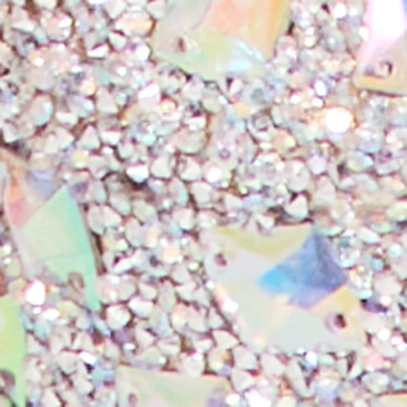 Gemstone Embellished Platform Block Heel Sandals