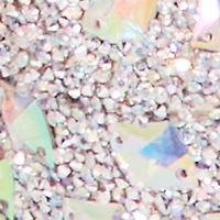 Gemstone Embellished Platform Block Heel Sandals