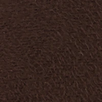 Metallic Buckle Faux Suede Toe Loop Sandals