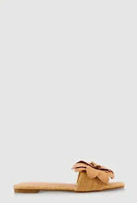 3D Flower Band Sandals