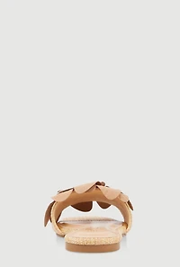 3D Flower Band Sandals