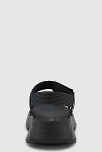 Velcro Ankle Strap Platform Sandals
