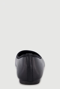 Round Toe Ballerina Flats