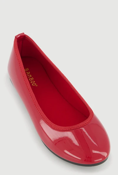 Round Toe Ballerina Flats