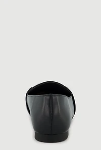 Two Tone Metallic Pendant Detail Flats