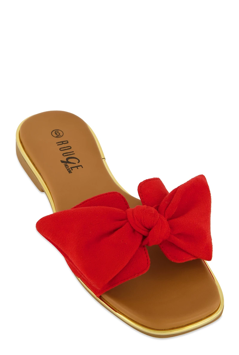 Bow Knot Band Sandals