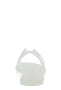 Womens Jelly H Band Slide Sandals,
