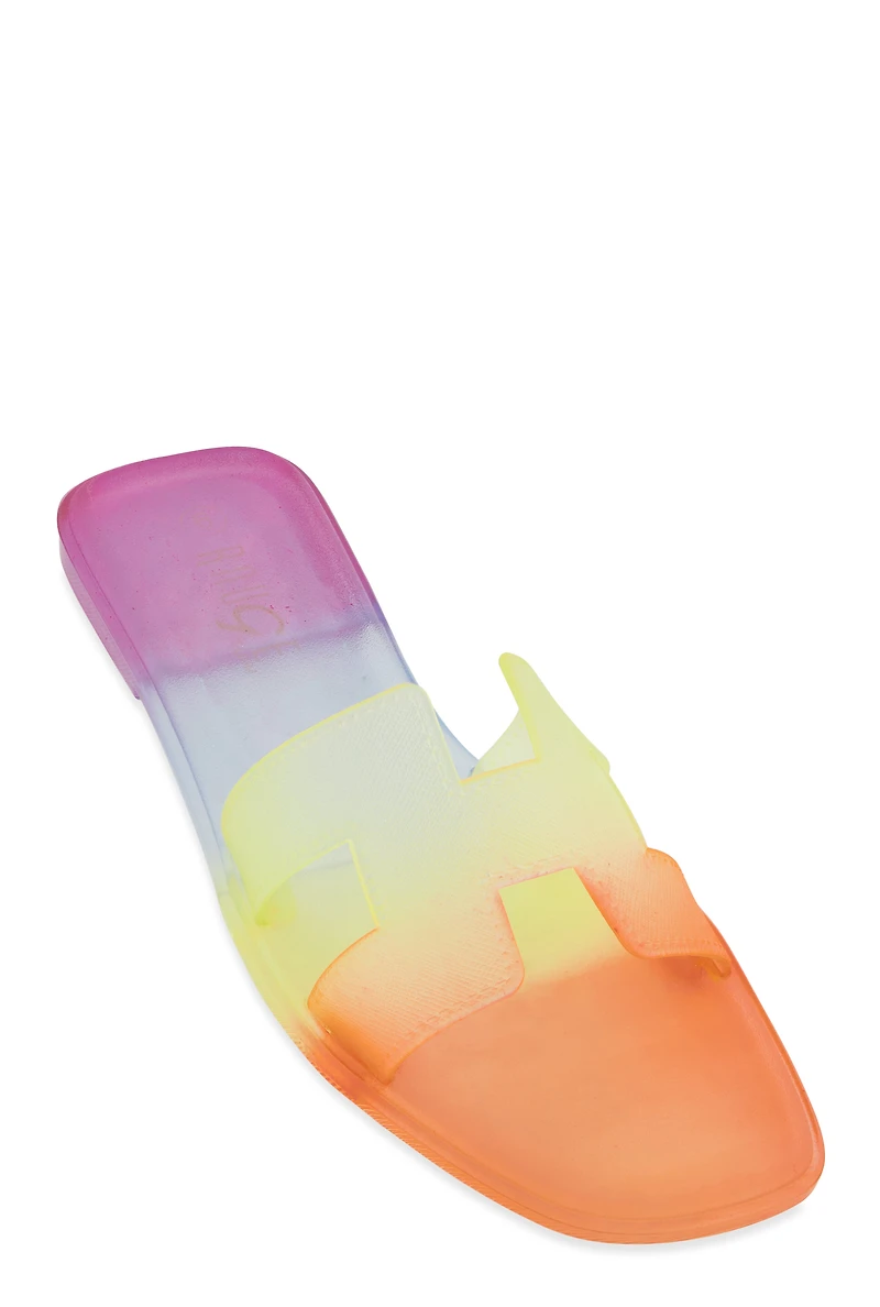 Jelly H Band Slide Sandals