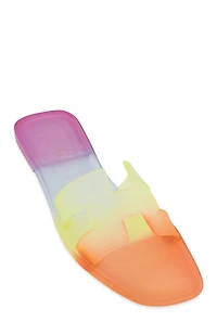 Jelly H Band Slide Sandals