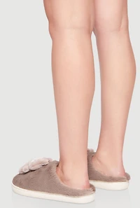 Fluffy 3D Monster Slippers