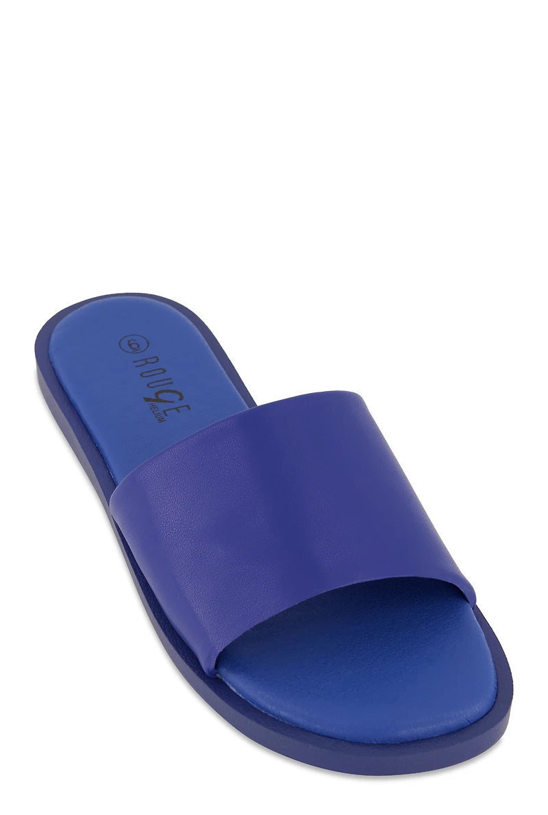 Single Band Slide Sandals