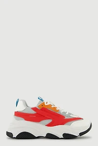 Lace Up Chunky Sneakers