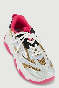 Lace Up Chunky Sneakers