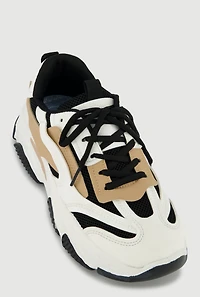 Lace Up Chunky Sneakers