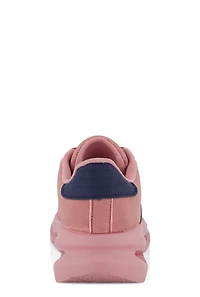 Womens Cut Out Sole Lace Up Sneakers,