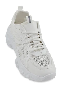 Lace Up Chunky Sole Sneakers