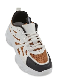 Lace Up Chunky Sole Sneakers