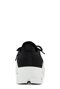 Womens Textured Knit Cut Out Sole Slip On Sneakers,
