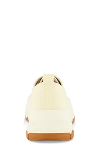 Womens Platform Canvas Sneakers,