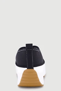 Chunky Platform Canvas Sneakers