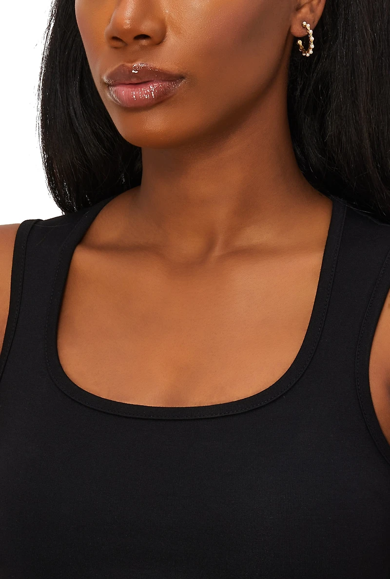 Assorted Cubic Zirconia Hoop Earrings and Stud Earrings Set of 9