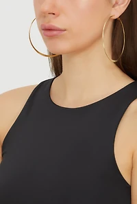 Assorted Hoop and Bow Tie Stud Earrings Set of 9