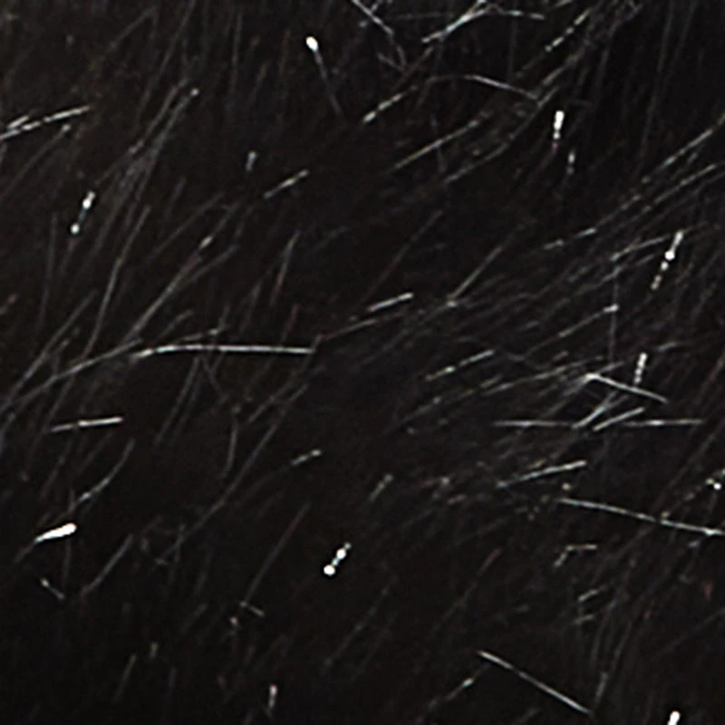 Lurex Faux Fur Convertible Muffler Clutch Bag