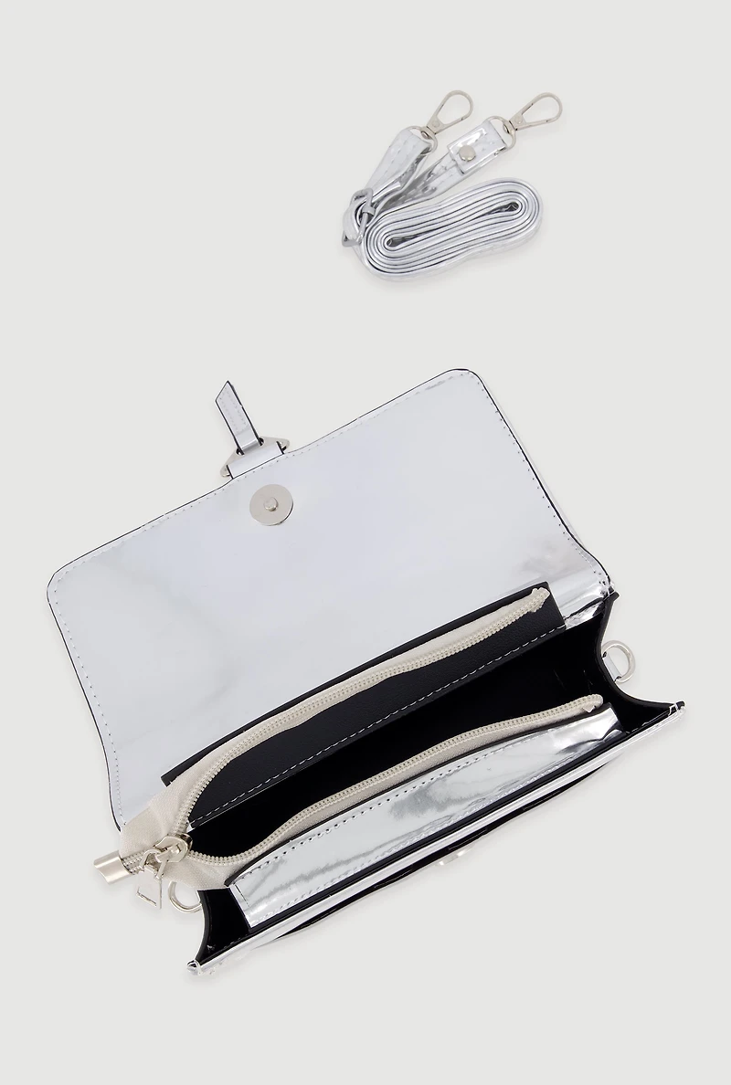 Top Handle Convertible Crossbody Bag