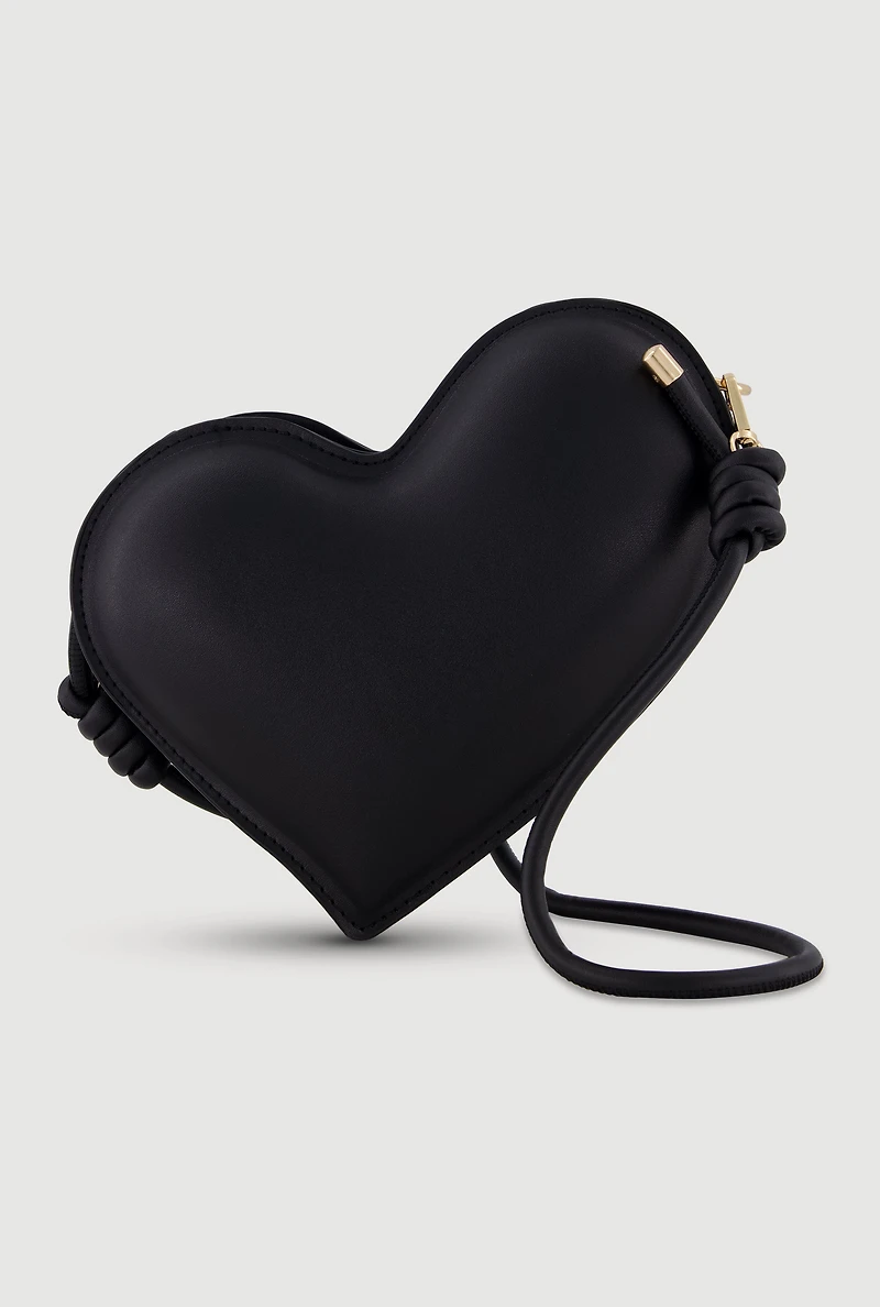3D Heart Crossbody Handbag