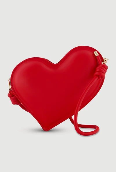 3D Heart Crossbody Handbag