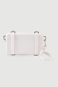 Hard Shell Crossbody Clutch Bag