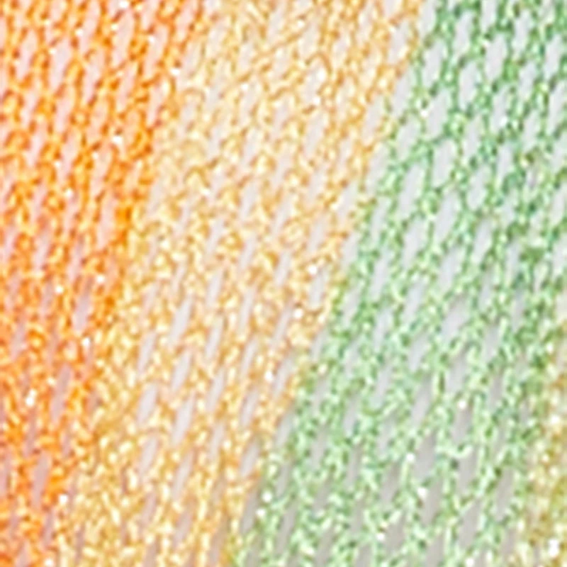 Rainbow Striped Cover Up Kimono