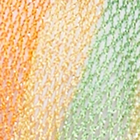 Rainbow Striped Cover Up Kimono