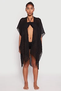 Chevron Cover Up Kimono