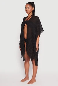 Chevron Cover Up Kimono