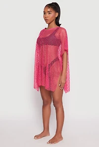 Fishnet Swim Cover Up