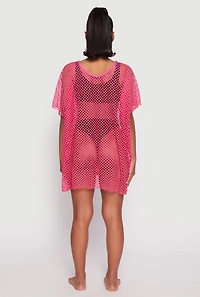 Fishnet Swim Cover Up