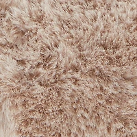 Chain Handle Faux Fur Convertible Handbag