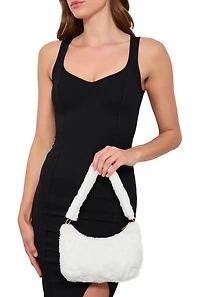 Faux Fur Shoulder Bag