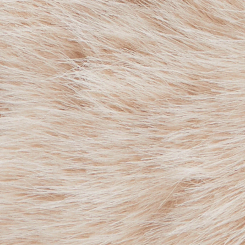 Faux Fur Hobo Handbag