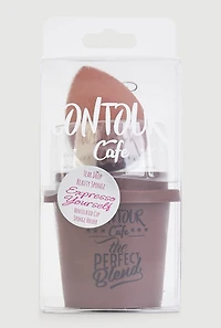 Womens Contour Cafe The Perfect Blend Beauty Sponge, Brown