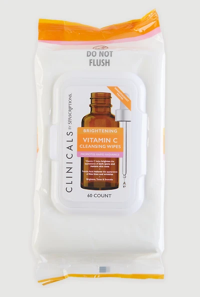 Brightening Vitamin C Cleansing Wipes