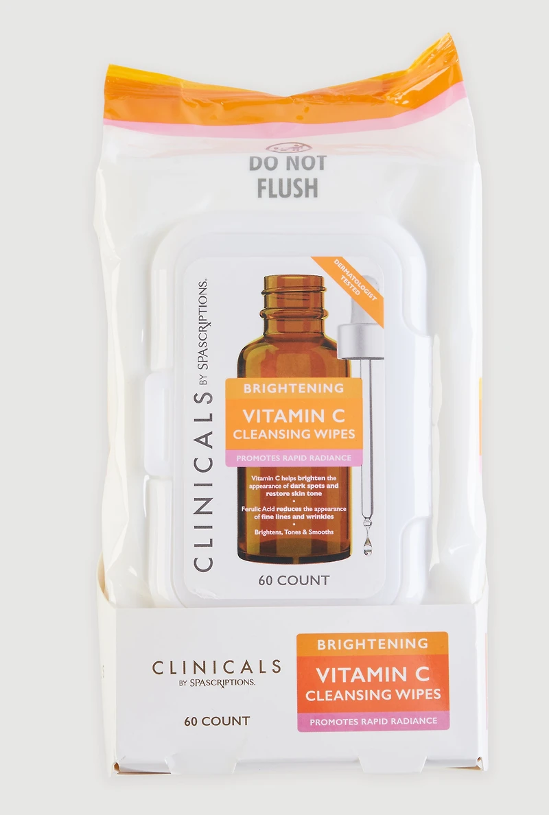 Brightening Vitamin C Cleansing Wipes