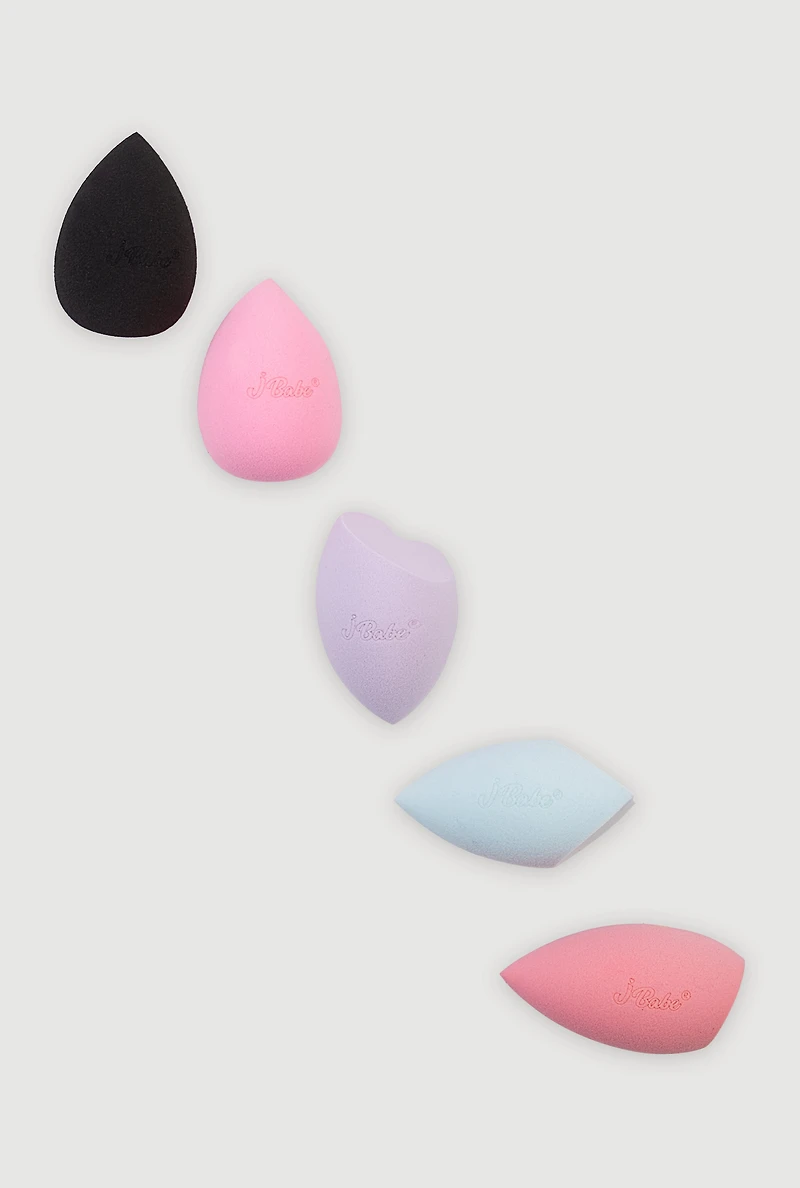 Jbabe Beauty Sponges 5 Piece Set