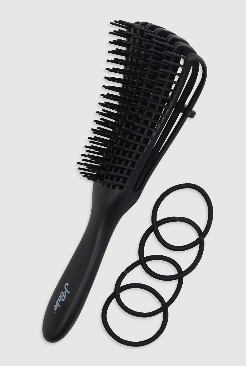Detangling Flexi Brush with Hair Ties